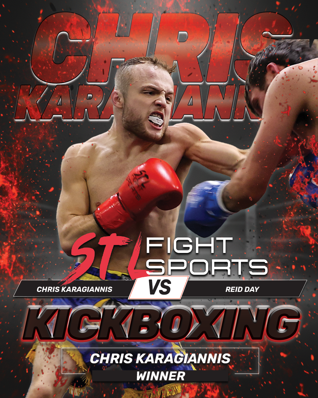 STL Fight Sports winner announcement - Chris Karagiannis